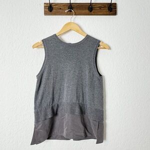 KaufmanFranco sleeveless zip in back vest